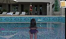 Wife And Stepmother Engage In Erotic Game