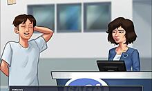 Summertime saga 74 homemade game cartoon with brunette