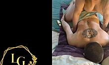 Chubby mother-in-law gives massage, sucks, and swallows my load. Her curvy body drives me wild.