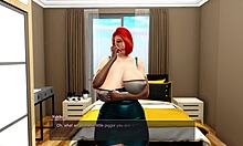 I fuck this super busty redhead hard