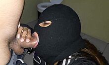 bandida sucking captive in outdoor public deepthroat