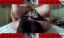 damn, stuffin her panties deep inside that curvy chick, she’s lovin it