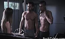 Watch the nerds get double penetration with riding and assfucking!