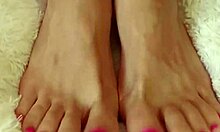 i indulge in my fetish with this european milf, fingering her passionately