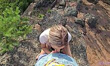 i sucked off my instructor in the mountains during hiking.