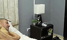 Stepdad can't resist stepdaughter's tasty ass, diving into deep sucking action.