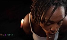 Real Ebony Couple Homemade Video