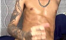 The broke girl didn't hook up at the party and came home horny, had to masturbate!