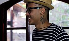 fucking the street guy, sucking his cock hard in pov