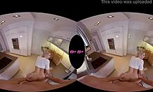 Tantalizing Big Titty Blonde Teen Smashed In Kitchen Vr Sex