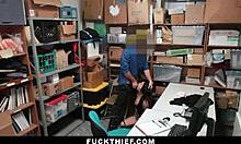 uhh, mall officer deals with shoplifting teen by banging her bent over in office, oops sorry, fuckthief