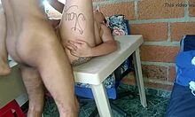 my maid wants me to suck her pussy then banana in ass