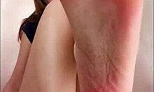 College Girl's Homemade Fetish With Toys And Feet