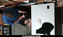 uhh, mall officer deals with shoplifting teen by banging her bent over in office, oops sorry, fuckthief