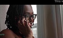 Ebony babe Kittylove caught banging two friends with dirty talk and doggystyle action. Her tight ass steals the show!