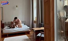 She didn't mind joining their steamy amateur group session