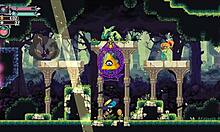 i got dominated in flip witch hentai game, creampied in forest!