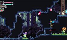 i got dominated in flip witch hentai game, creampied in forest!