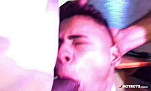 Young Guys Pleasuring Mature Men In Orgy