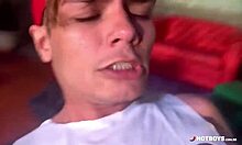 Young Guys Pleasuring Mature Men In Orgy