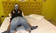 Does Ghostface Get a Deepthroat Blowjob for Halloween?!