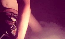 horny stepmother and stepson share bed for moaning and cum