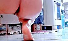 madastra japonesa secretly recorded by robot vacuum in action