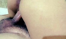 Fucking my friend's mexican wife in her leggings, what an ass!