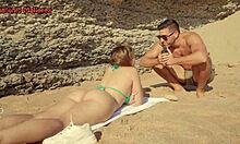 Hot White Bubble Butt Portuguese Picked Up and Fucked at Beach