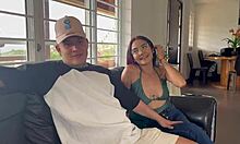 Secret encounter with friend's wife leads to wet blowjob and cum in mouth