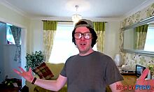 leeds geek tricked into spraying cum in mouth first time