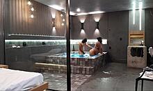 tava na banheira e rolou sexo selvagem com big black cock