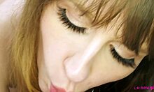 charming blonde reveals her perfect body during a casual casting on sofa. just stunning to watch her shine.