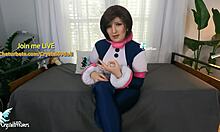 Big Titty Teen, Wanna Jerk Me Off with Cosplay Countdown?