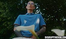 Widower fucks his weird friend hard, he says.