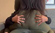 Horny Milf Charlotte Lavish Seduces Lil D for Steamy Sofa Action