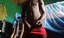 Rough ebony deepthroat in doggy