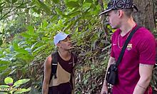 Twink Sucks Monster Cock and Gets Big Ass Fucked!