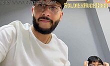 Beautiful tattooed girl kicks off porn career with insane deepthroat action!