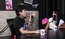 Brazilian teen in sheer red lingerie hates casual sex but enjoys group fun with dj rafa loira and mateus hwang