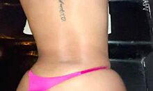 Latina Girlfriend Fucked Doggystyle on Apartment Stairs After Date