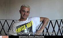 Latinleche - horny latino boy sucks big dick