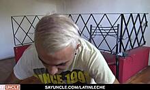 Latinleche - horny latino boy sucks big dick