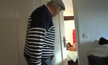 She fucks with her boyfriend and father.