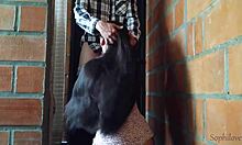 Secretary fucked in hallway