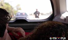 straight stud meets the long dick of the law