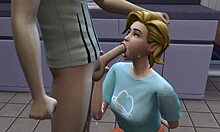 Young Man In The Sims Fucks His Boss In 3D