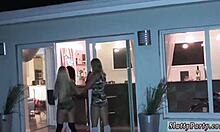 halloween hd blowjob in dorm pov, where's the party freak hiding?