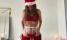 Ill Do Anything To Get Cum Out Of Your Dick - Mrs Claus Made A Gift To Santa