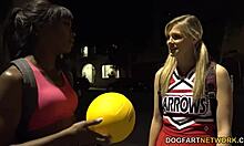 Ana Foxxx Scarlet Red Intense Interracial Lickfest